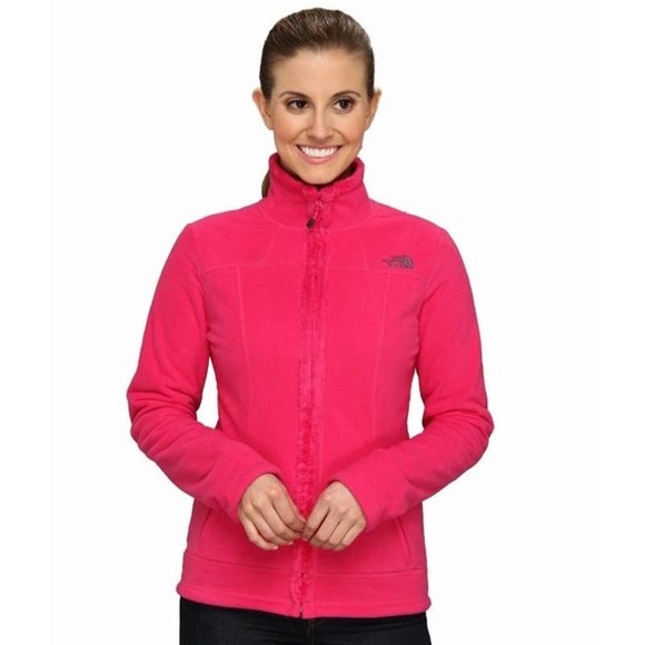 The North Face Jackets & Blazers - The North Face Morningside Full Zip Fleece Jacket in Passion Pink